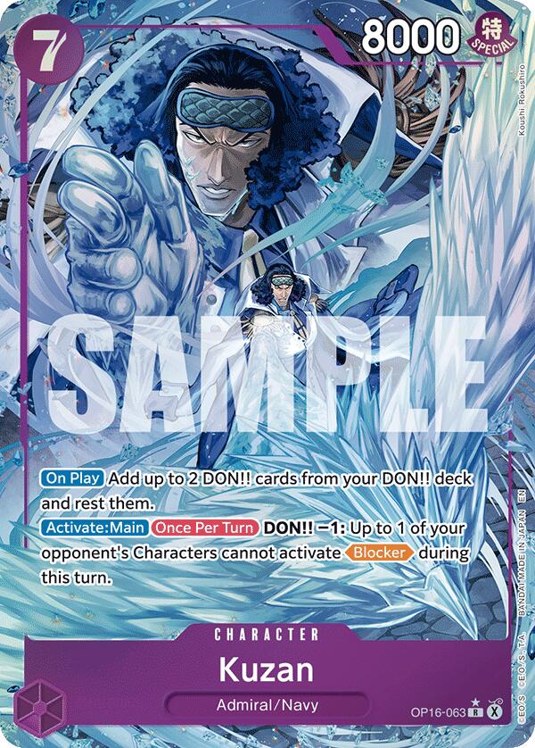 Kuzan (Alternate Art) [The Time of Battle] | Card Merchant Takapuna