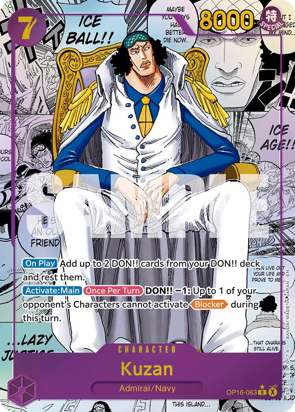 Kuzan (Manga) [The Time of Battle] | Card Merchant Takapuna