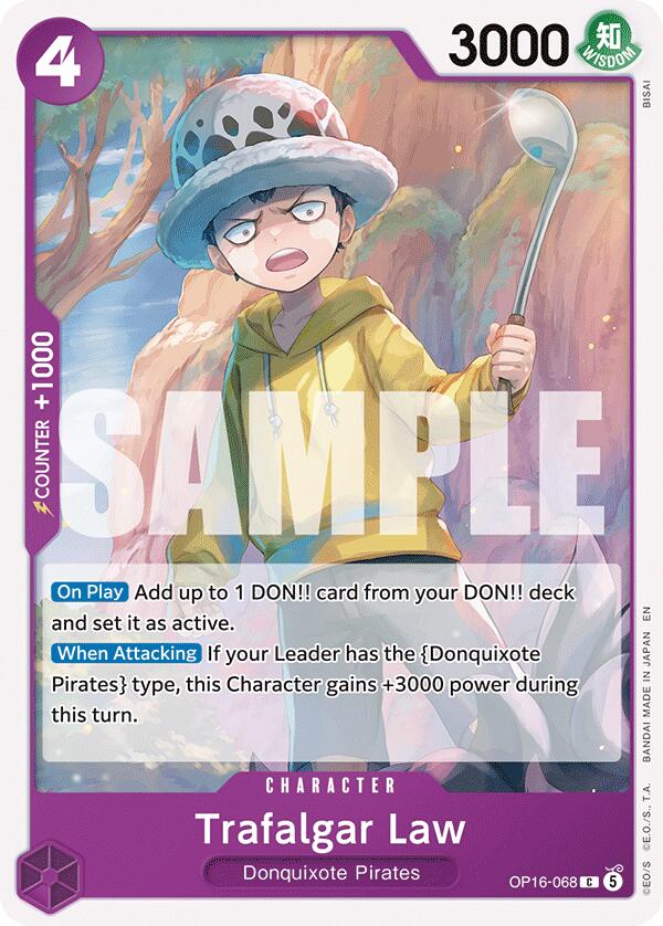 Trafalgar Law [The Time of Battle] | Card Merchant Takapuna