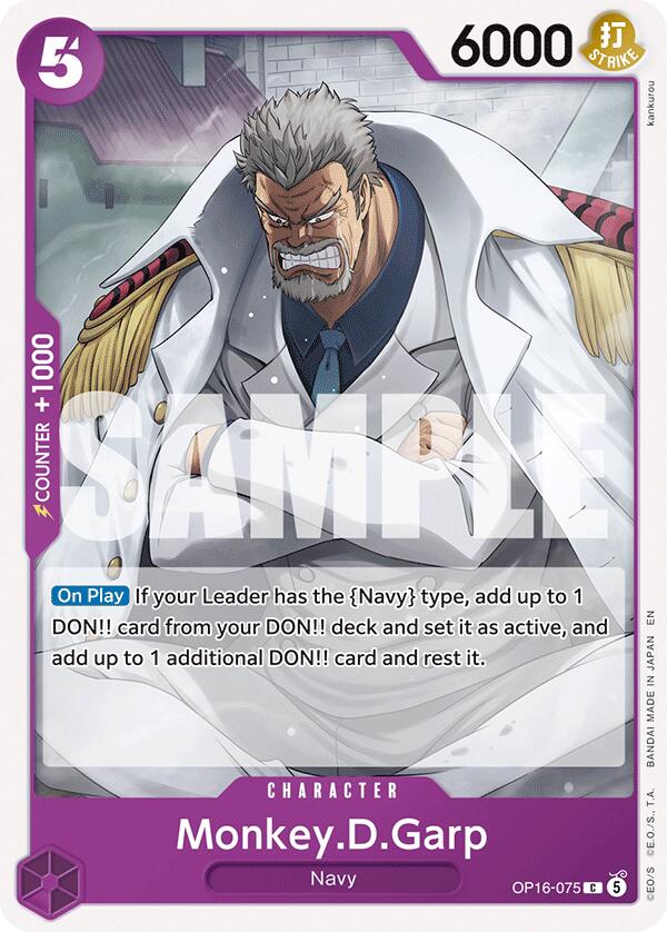 Monkey.D.Garp [The Time of Battle] | Card Merchant Takapuna