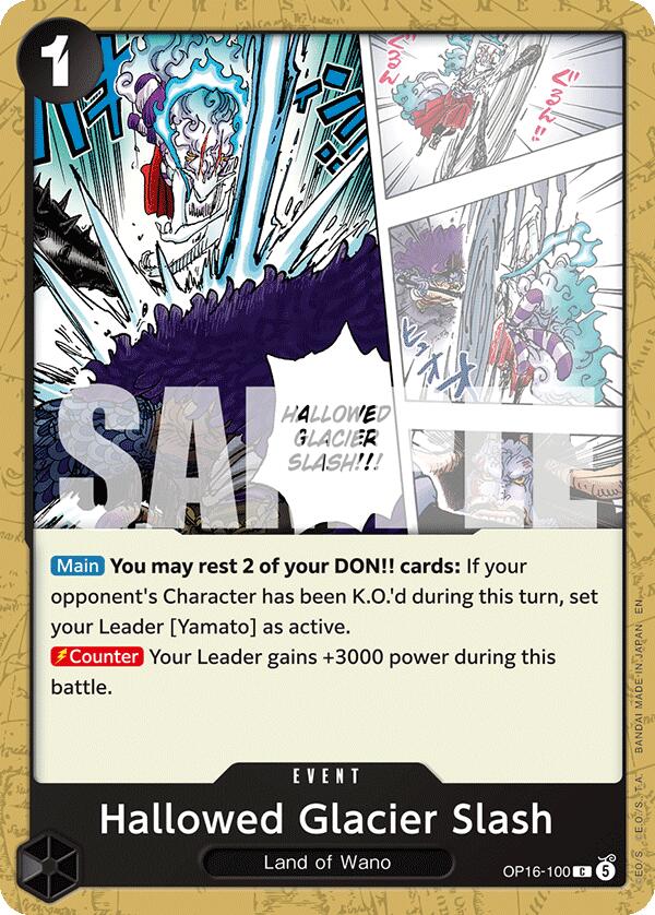 Hallowed Glacier Slash [The Time of Battle] | Card Merchant Takapuna