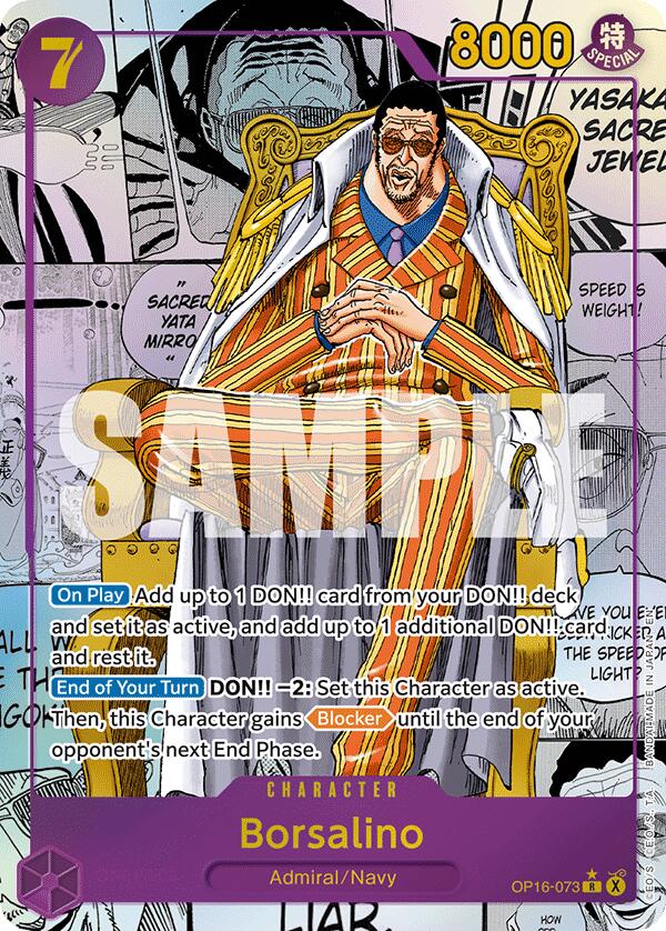 Borsalino (Manga) [The Time of Battle] | Card Merchant Takapuna