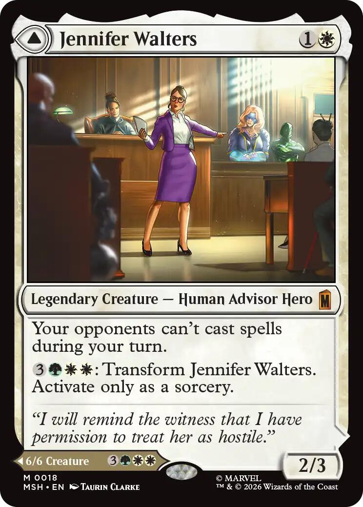 Jennifer Walters // The Sensational She-Hulk [Marvel Super Heroes] | Card Merchant Takapuna