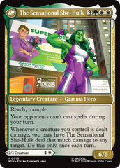 Jennifer Walters // The Sensational She-Hulk [Marvel Super Heroes] | Card Merchant Takapuna