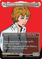 Jennifer Walters // The Sensational She-Hulk (Borderless) (0388) [Marvel Super Heroes] | Card Merchant Takapuna