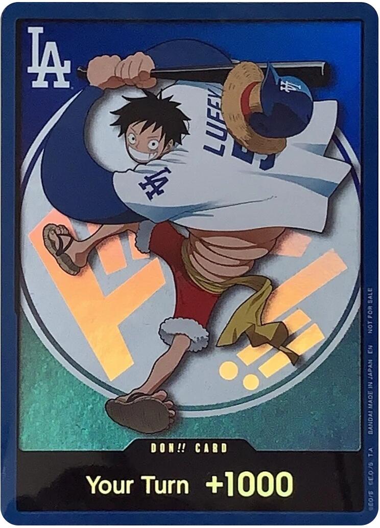 DON!! Card (LA Dodgers 2026 Promo) [One Piece Promotion Cards] | Card Merchant Takapuna