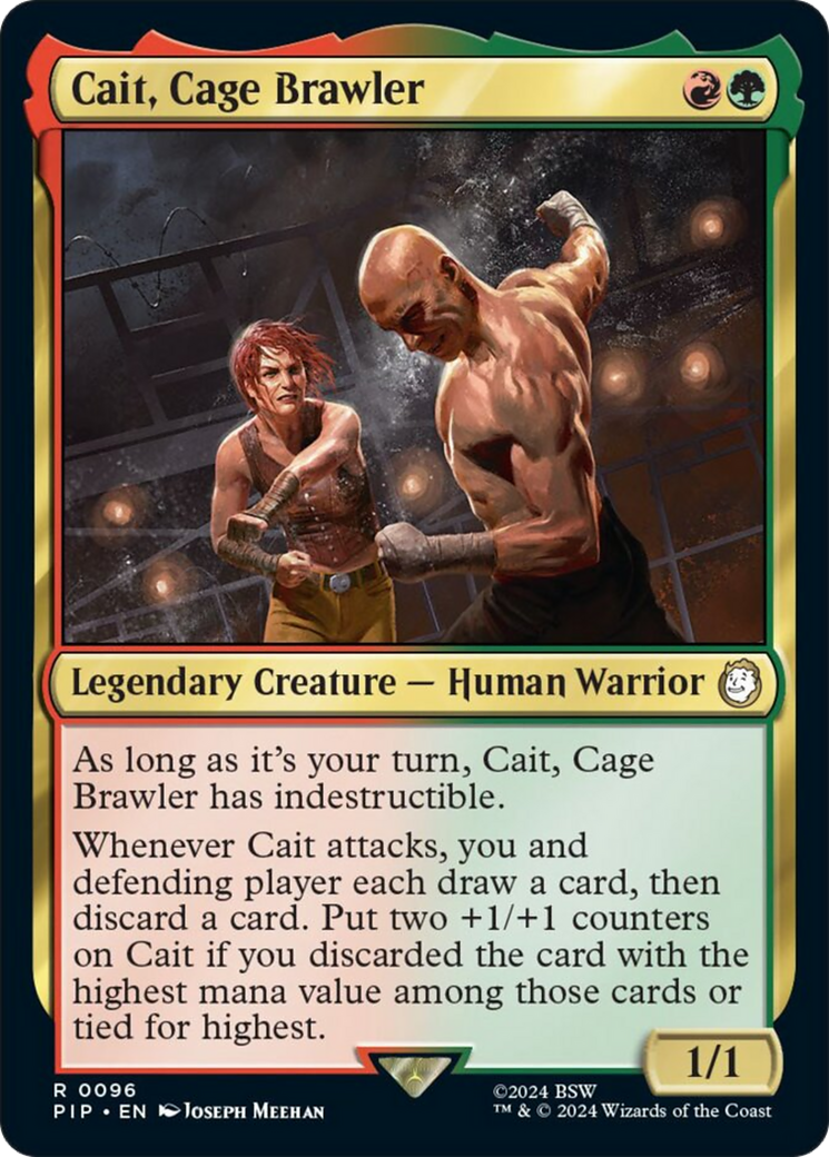 Cait, Cage Brawler [Fallout] | Card Merchant Takapuna
