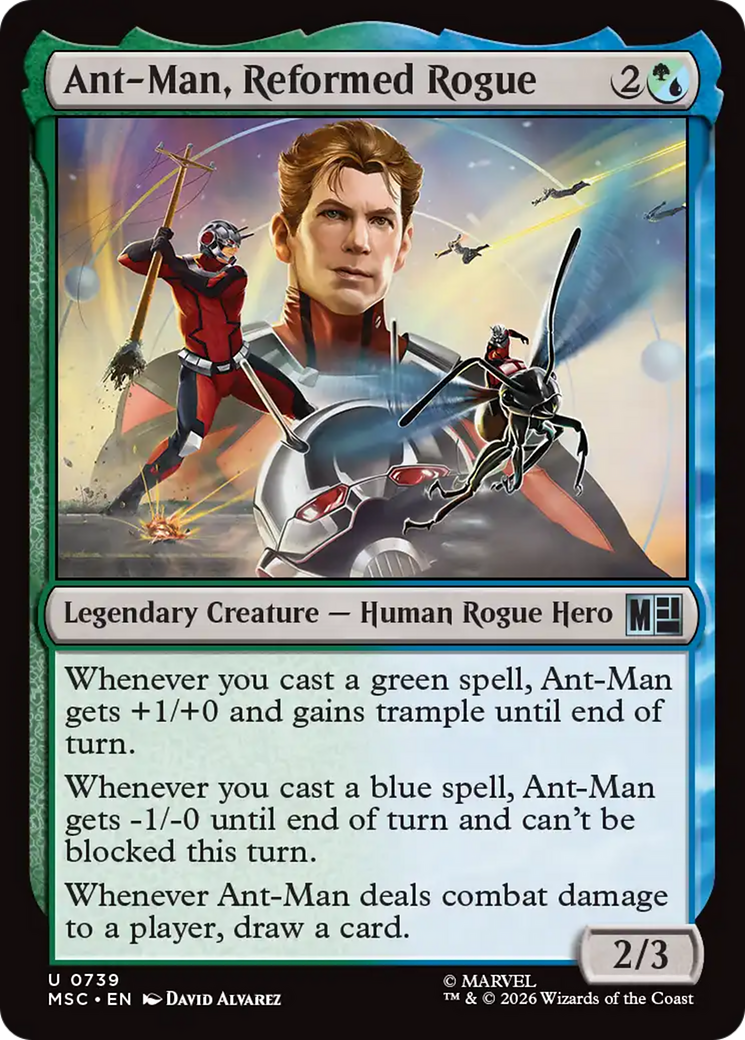 Ant-Man, Reformed Rogue [Marvel Super Heroes Commander] | Card Merchant Takapuna