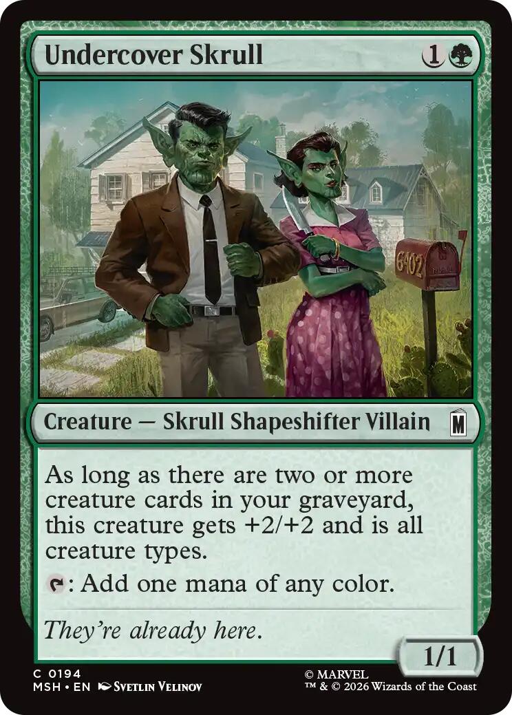 Undercover Skull [Marvel Super Heroes] | Card Merchant Takapuna
