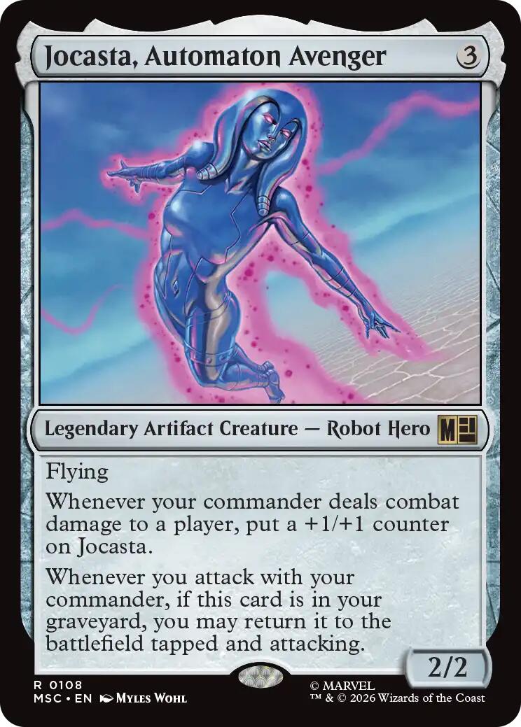 Jocasta, Automaton Avenger (Surge Foil) [Marvel Super Heroes Commander] | Card Merchant Takapuna
