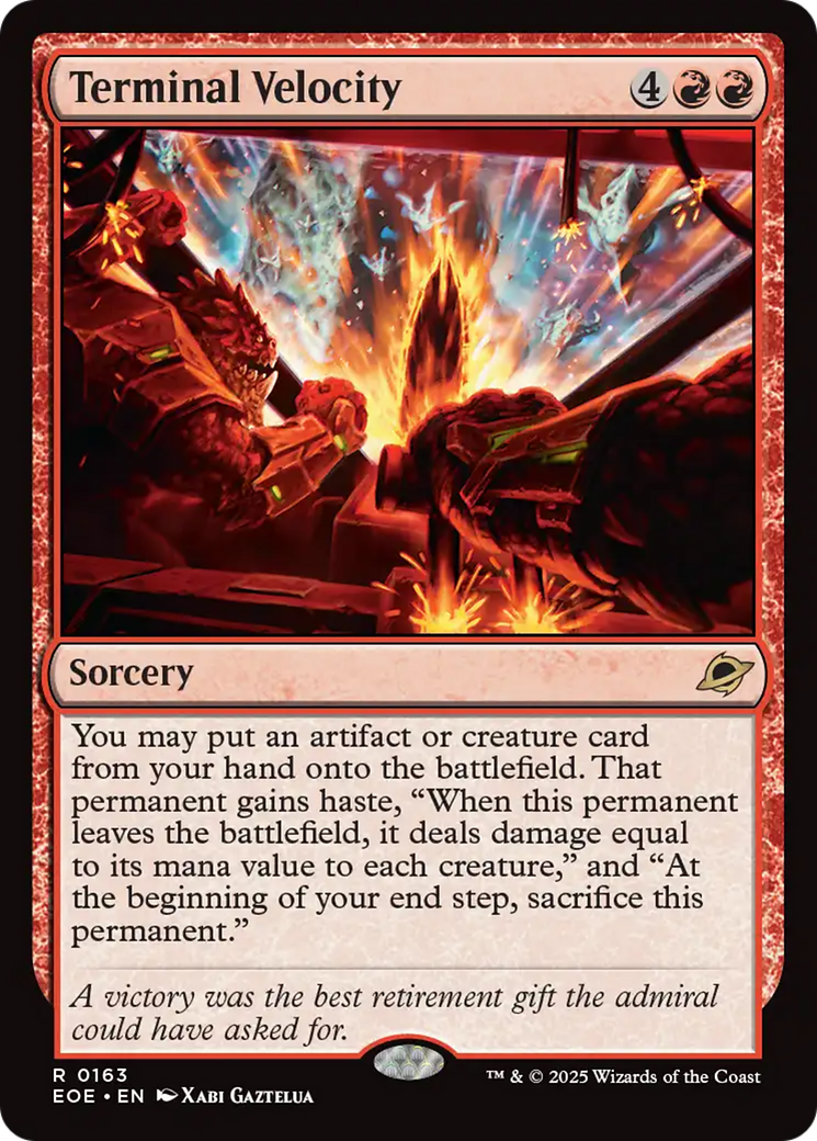 Terminal Velocity [Edge of Eternities] | Card Merchant Takapuna