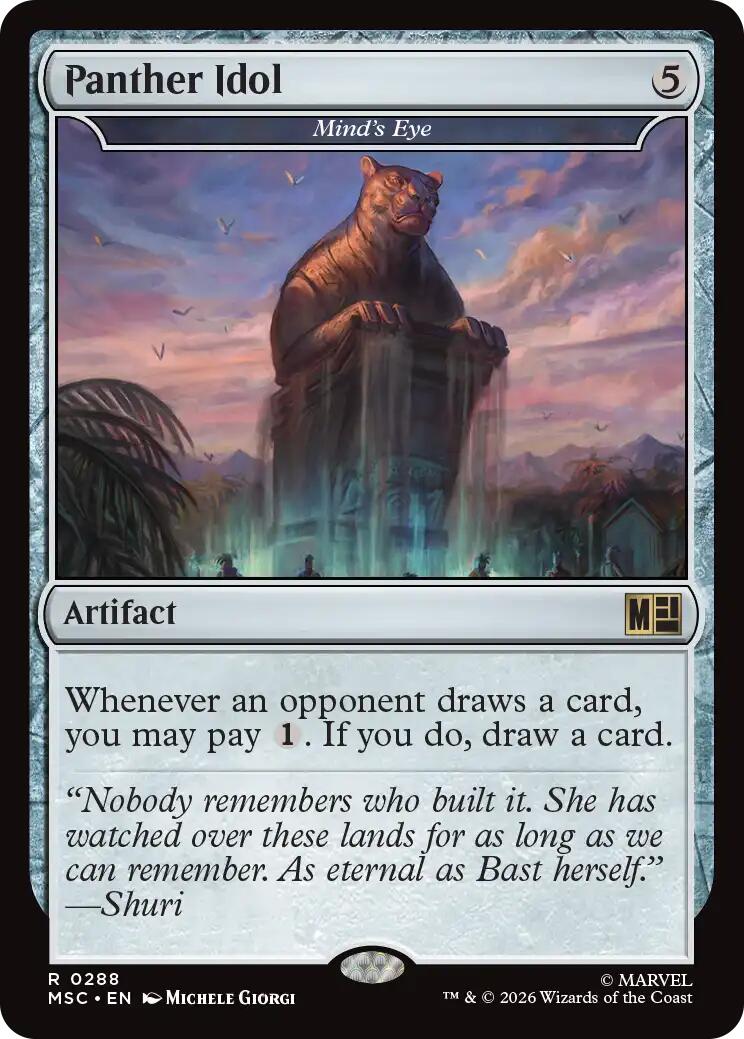 Panther Idol - Mind's Eye [Marvel Super Heroes Commander] | Card Merchant Takapuna