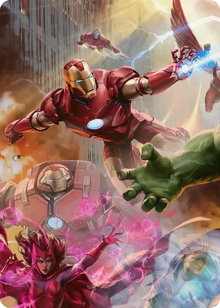 Iron Man, Futurist Paragon Art Card [Marvel Super Heroes Art Series] | Card Merchant Takapuna
