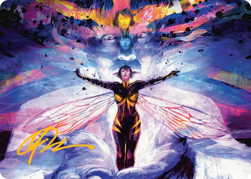 Pym Particles Art Card (Gold-Stamped Signature) [Marvel Super Heroes Art Series] | Card Merchant Takapuna
