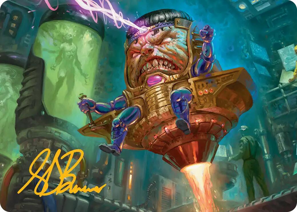 M.O.D.O.K. Art Card (Gold-Stamped Signature) [Marvel Super Heroes Art Series] | Card Merchant Takapuna