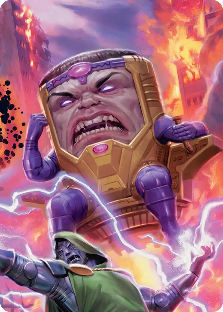 M.O.D.O.K., Evil Intellect Art Card [Marvel Super Heroes Art Series] | Card Merchant Takapuna
