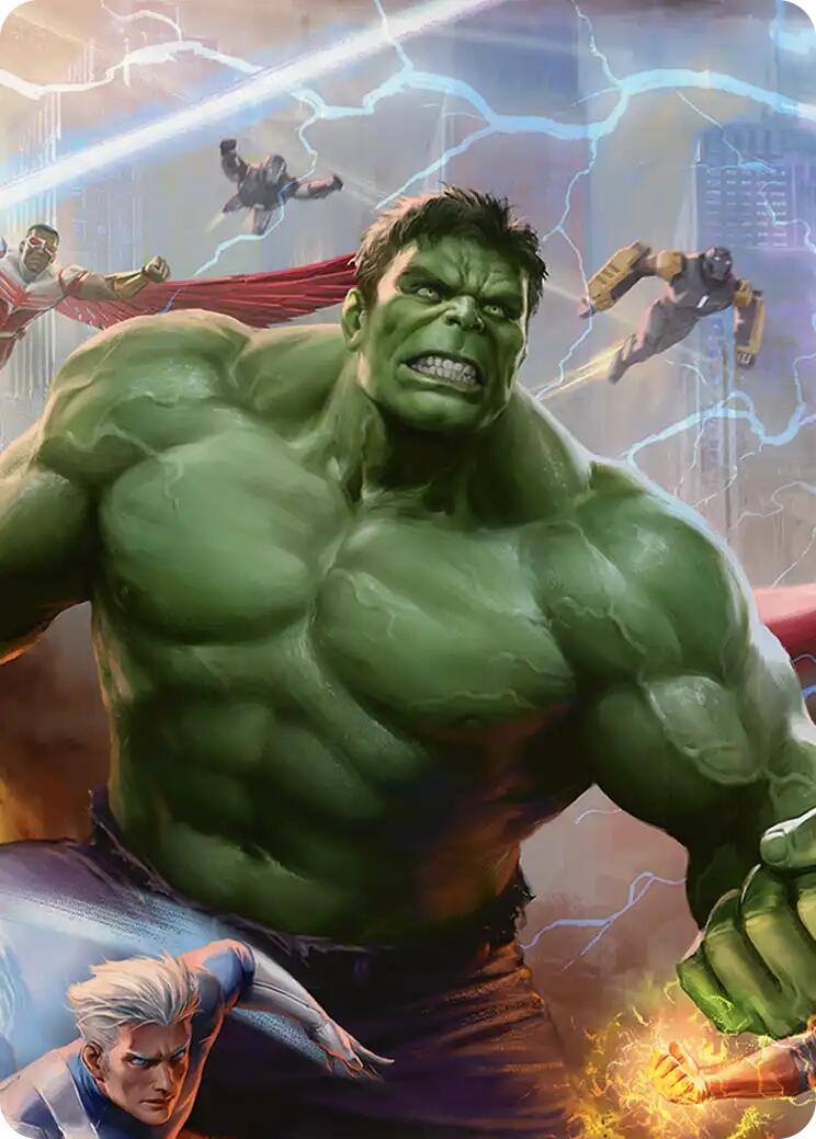 Hulk, Always Angry Art Card [Marvel Super Heroes Art Series] | Card Merchant Takapuna