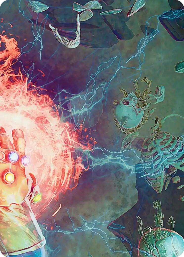 Thanos, the Mad Titan Art Card (3/9) [Marvel Super Heroes Art Series] | Card Merchant Takapuna