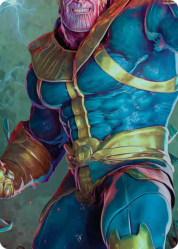 Thanos, the Mad Titan Art Card (5/9) [Marvel Super Heroes Art Series] | Card Merchant Takapuna