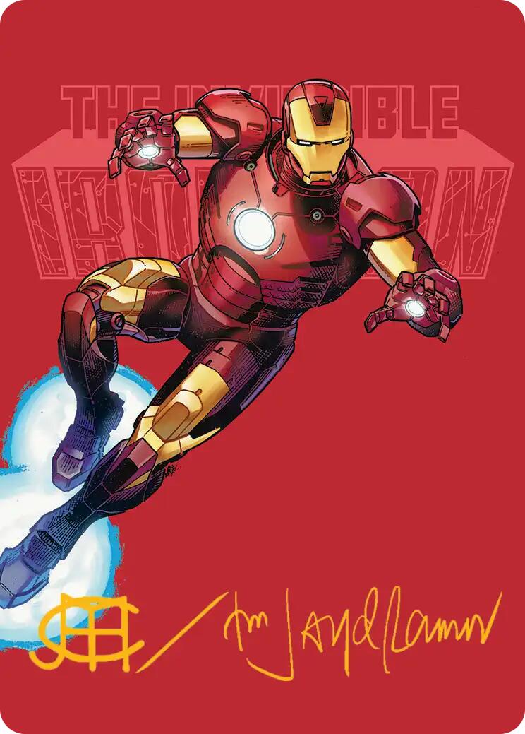 The Invincible Iron Man Art Card (Gold-Stamped Signature) [Marvel Super Heroes Art Series] | Card Merchant Takapuna