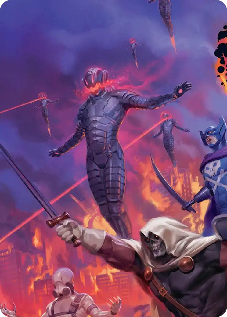 Ultron, Machine Overlord Art Card [Marvel Super Heroes Art Series] | Card Merchant Takapuna