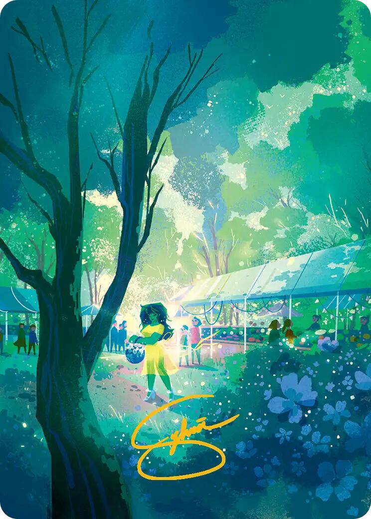 Forest Art Card (Gold-Stamped Signature) [Marvel Super Heroes Art Series] | Card Merchant Takapuna