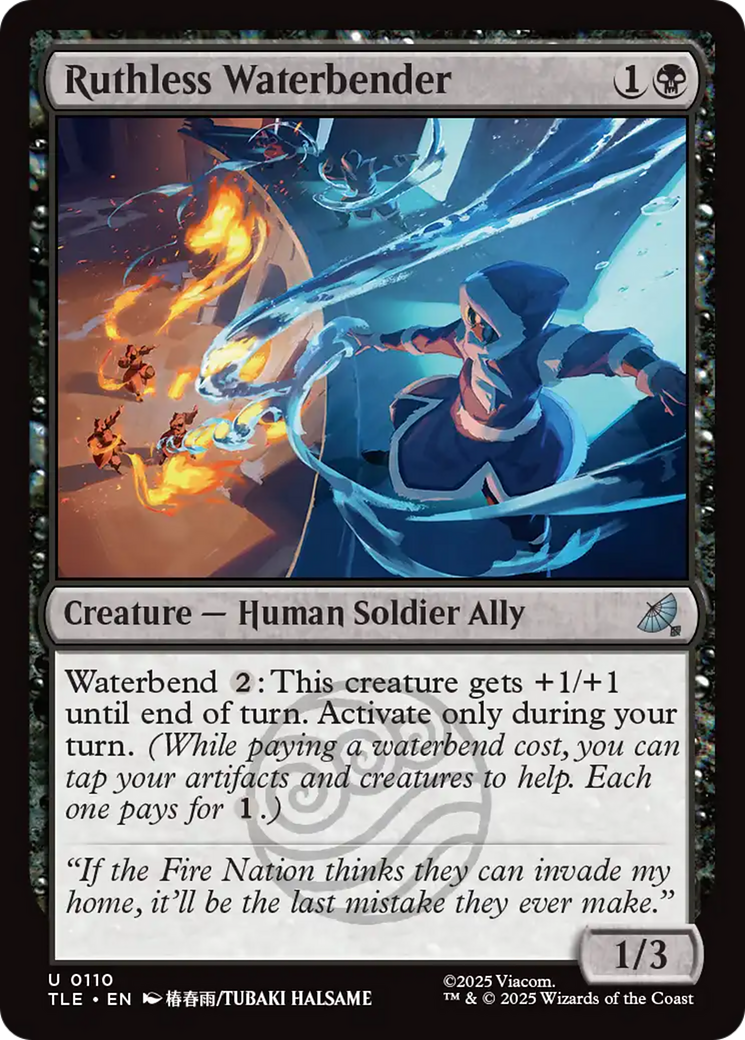 Ruthless Waterbender [Avatar: The Last Airbender: Eternal-Legal] | Card Merchant Takapuna