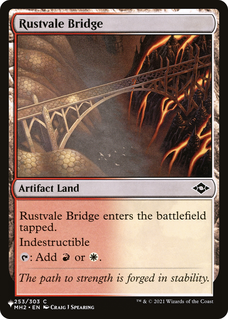 Rustvale Bridge [The List] | Card Merchant Takapuna