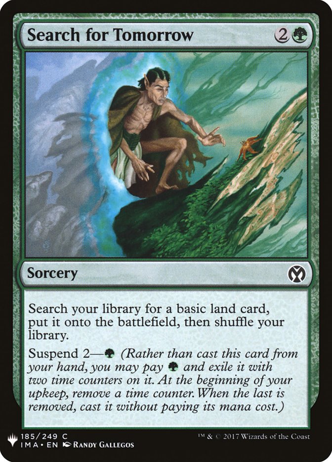Search for Tomorrow [Mystery Booster] | Card Merchant Takapuna