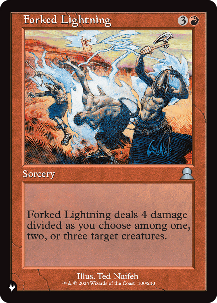 Forked Lightning [The List] | Card Merchant Takapuna