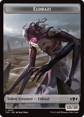 Eldrazi // Citizen Double-Sided Token [Tarkir: Dragonstorm Commander Tokens] | Card Merchant Takapuna