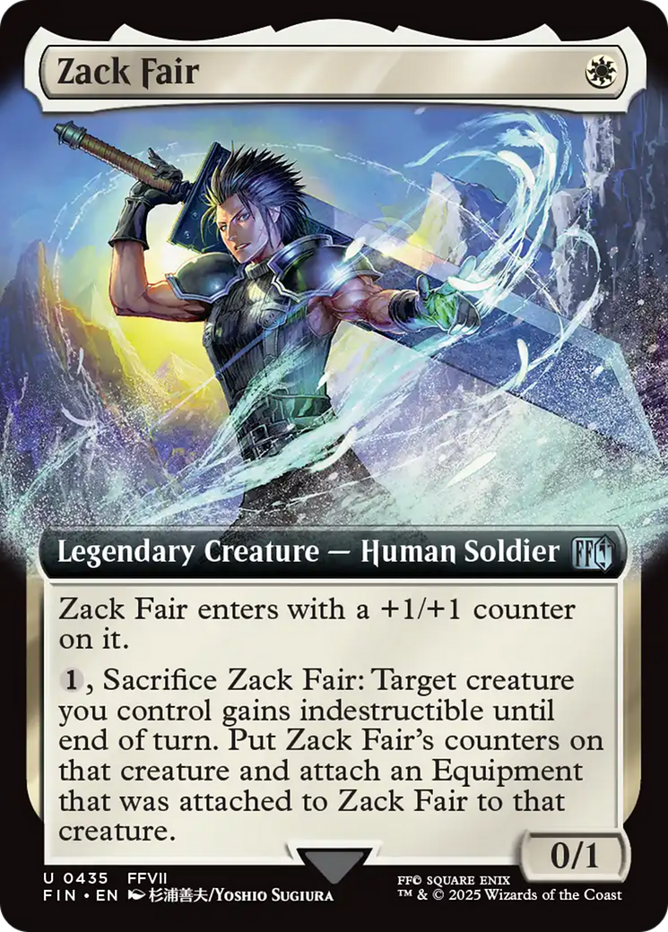 Zack Fair (Extended Art) [FINAL FANTASY] | Card Merchant Takapuna