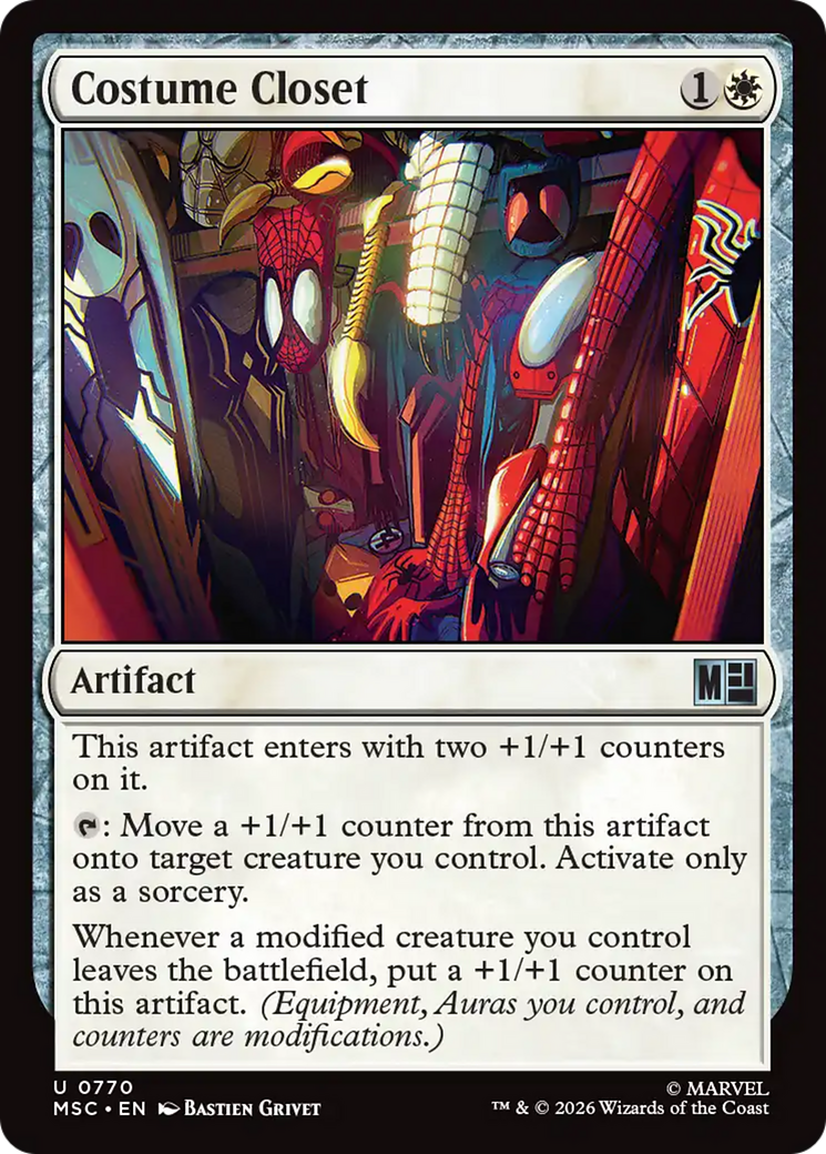 Costume Closet [Marvel Super Heroes Commander] | Card Merchant Takapuna