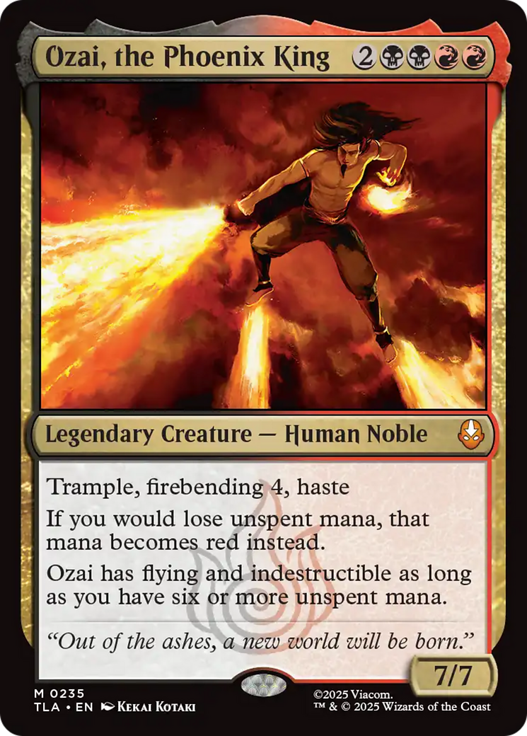 Ozai, the Phoenix King [Avatar: The Last Airbender] | Card Merchant Takapuna
