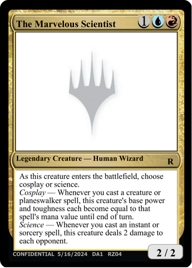 The Marvelous Scientist [Unknown Event] | Card Merchant Takapuna