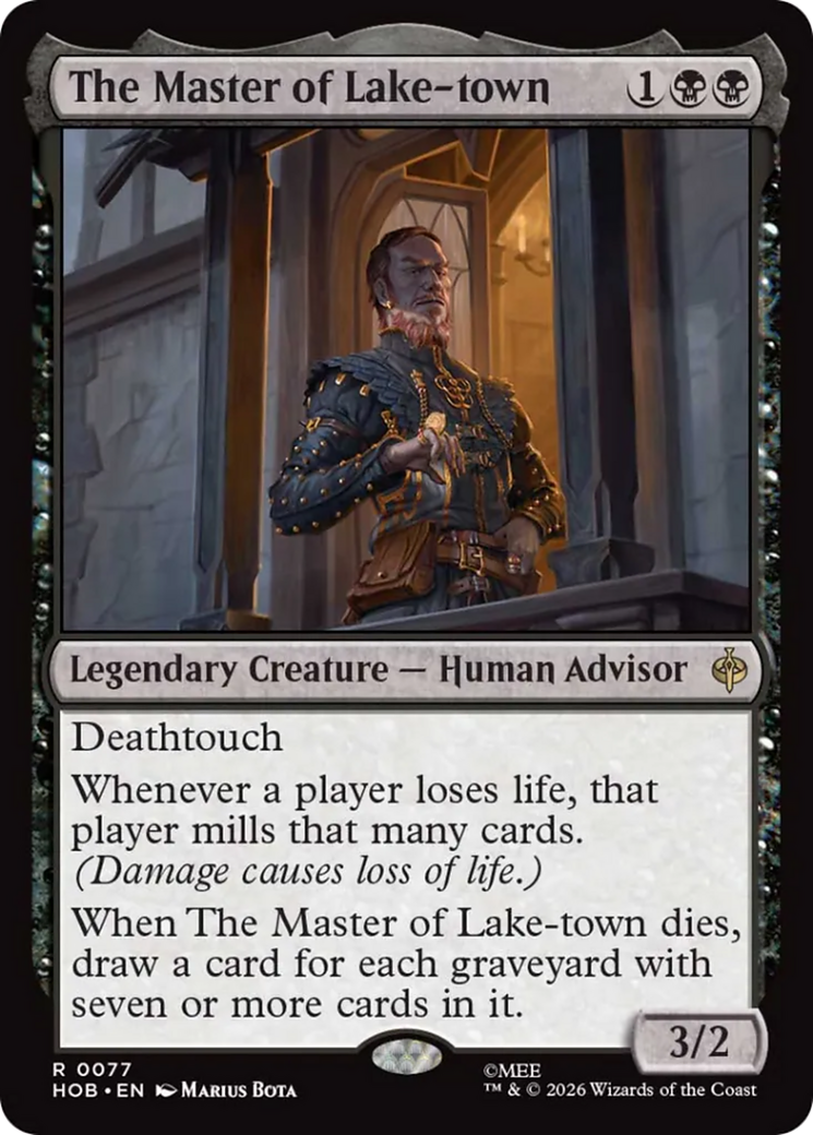 The Master of Lake-town [The Hobbit] | Card Merchant Takapuna