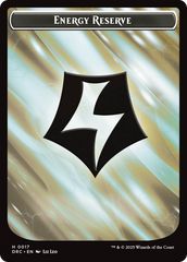 Energy Reserve // Energy Reserve Double-Sided Token [Aetherdrift Tokens] | Card Merchant Takapuna