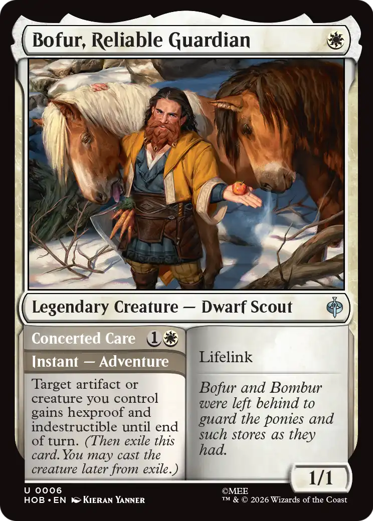 Bofur, Reliable Guardian [The Hobbit] | Card Merchant Takapuna