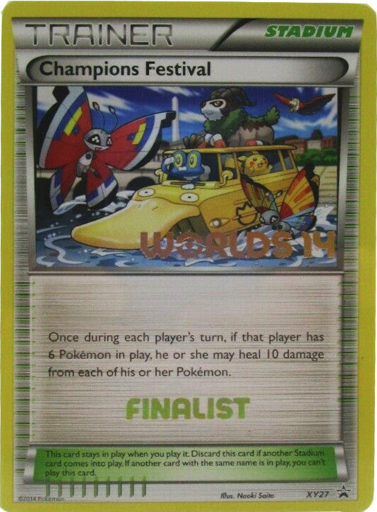 Champions Festival (XY27) (2014 Finalist) [XY: Black Star Promos] | Card Merchant Takapuna