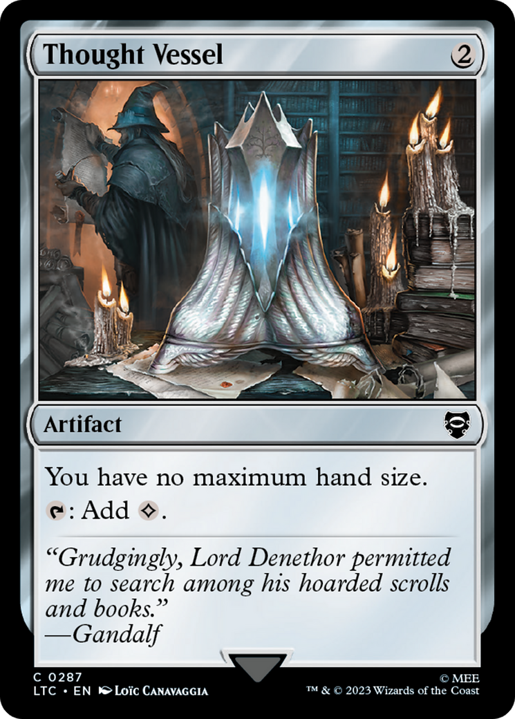 Thought Vessel [The Lord of the Rings: Tales of Middle-Earth Commander] | Card Merchant Takapuna