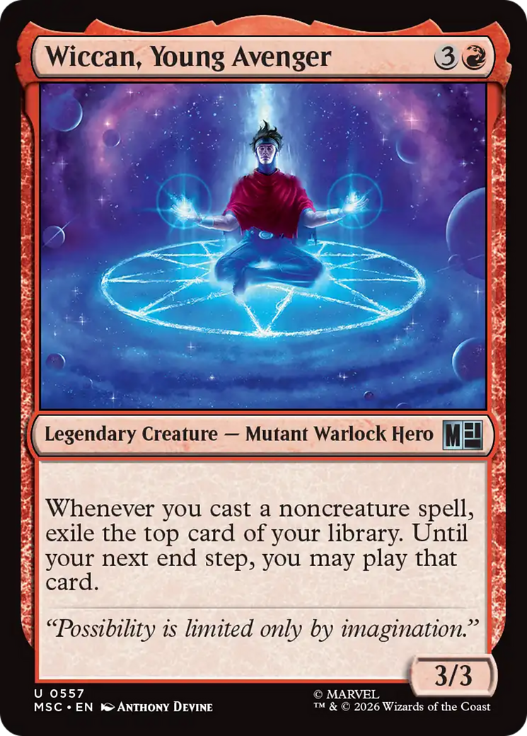 Wiccan, Young Avenger [Marvel Super Heroes Commander] | Card Merchant Takapuna