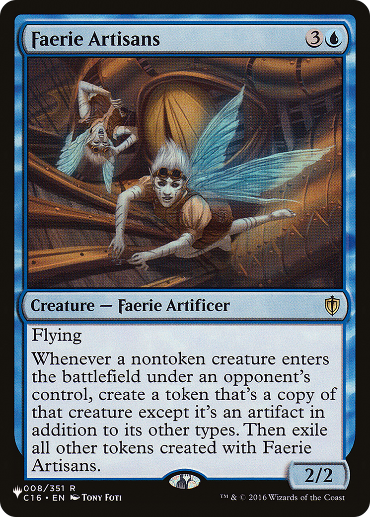 Faerie Artisans [The List] | Card Merchant Takapuna