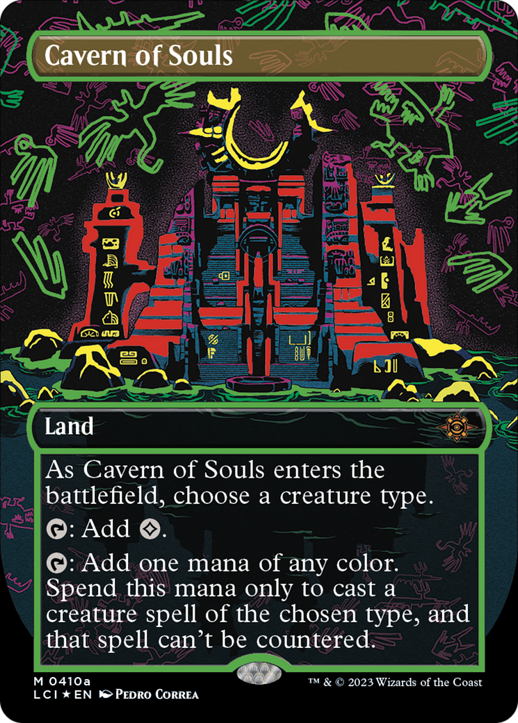 Cavern of Souls (0410a) (Borderless) [The Lost Caverns of Ixalan] | Card Merchant Takapuna