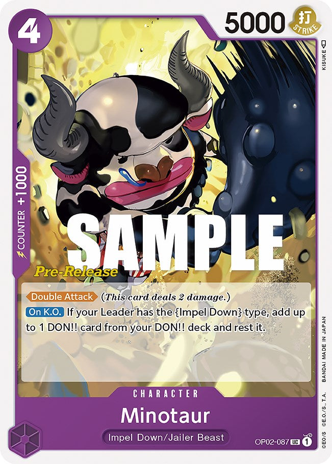 Minotaur [Paramount War Pre-Release Cards] | Card Merchant Takapuna