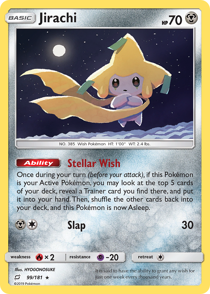 Jirachi (99/181) [Sun & Moon: Team Up] | Card Merchant Takapuna