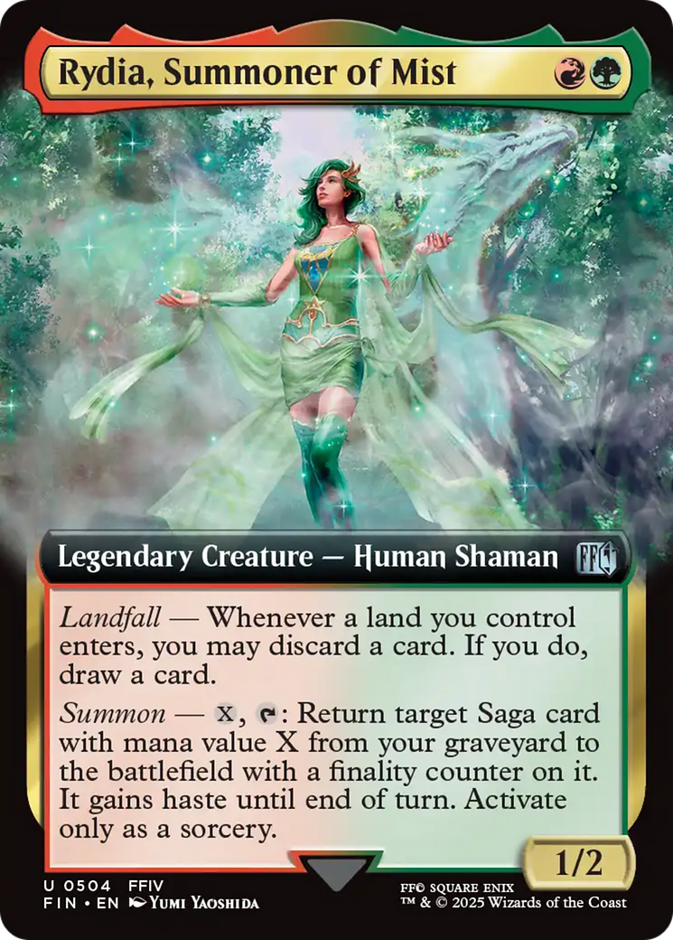 Rydia, Summoner of Mist (Extended Art) [FINAL FANTASY] | Card Merchant Takapuna