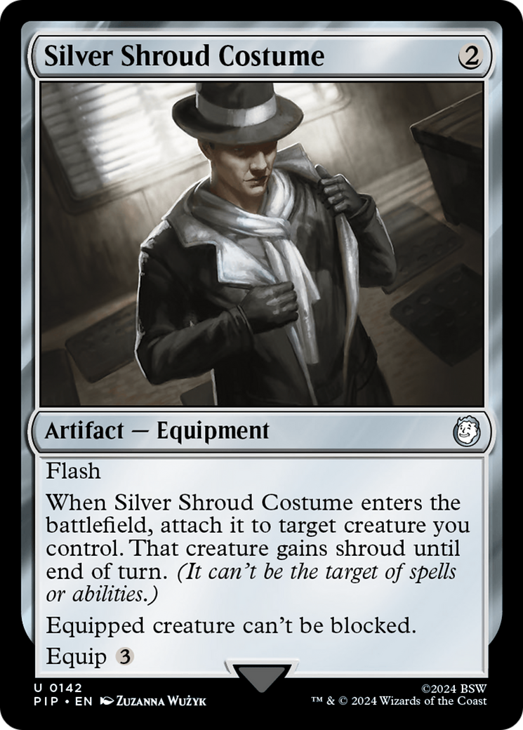 Silver Shroud Costume [Fallout] | Card Merchant Takapuna