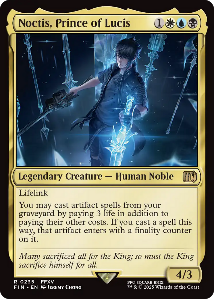 Noctis, Prince of Lucis [FINAL FANTASY] | Card Merchant Takapuna