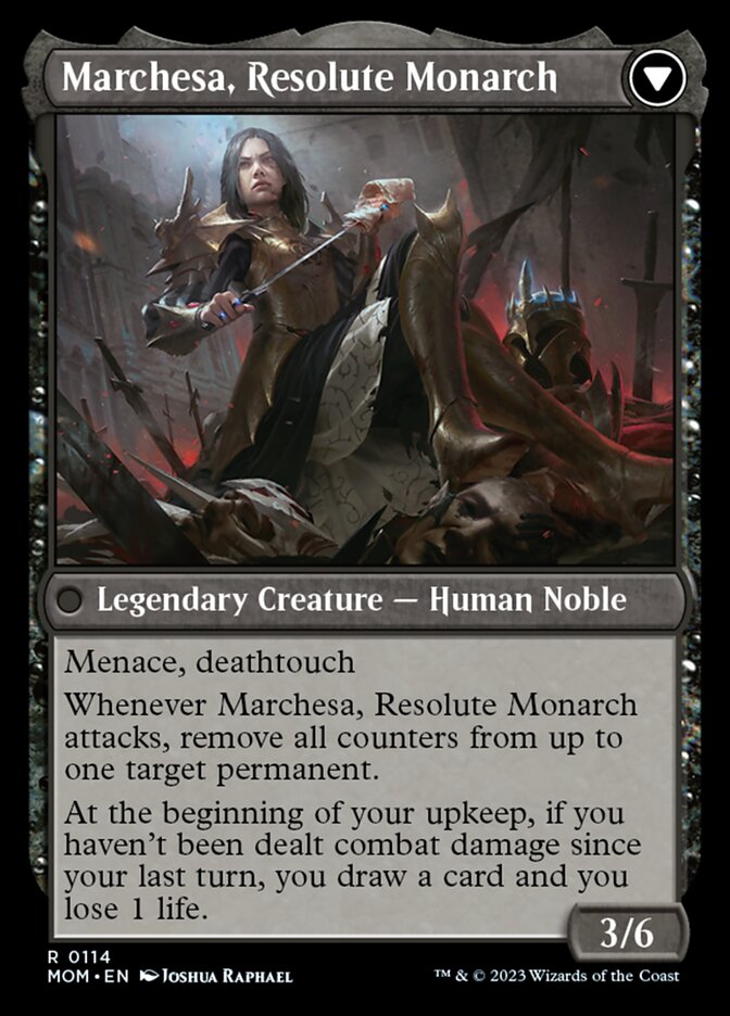 Invasion of Fiora // Marchesa, Resolute Monarch [March of the Machine] | Card Merchant Takapuna