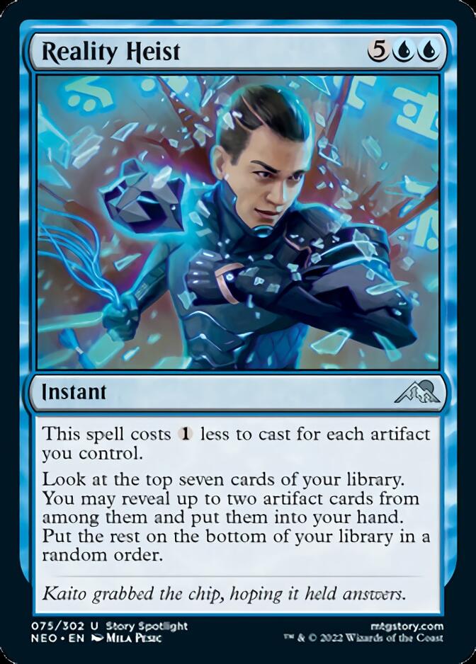 Reality Heist [Kamigawa: Neon Dynasty] | Card Merchant Takapuna